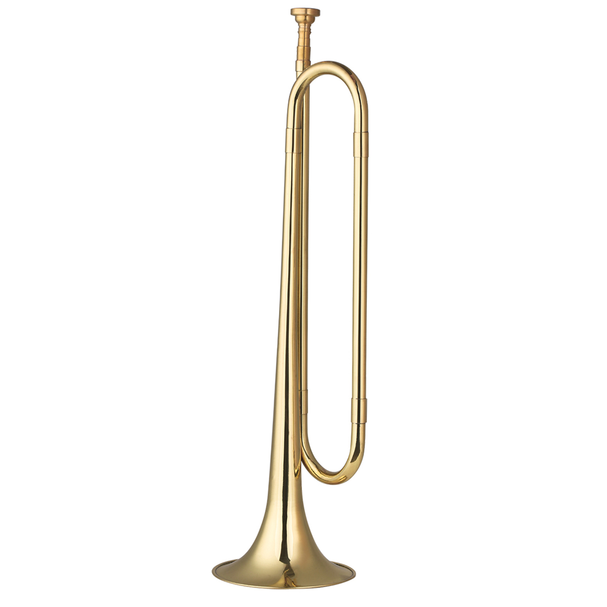 Trombone Mouthpiece - Trompete de cavalaria de trompete banhado