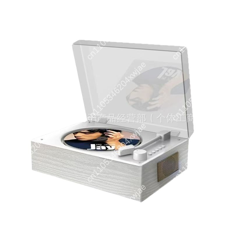 Audio Music Cd - Reprodutor de CD Bluetooth Retro Portátil