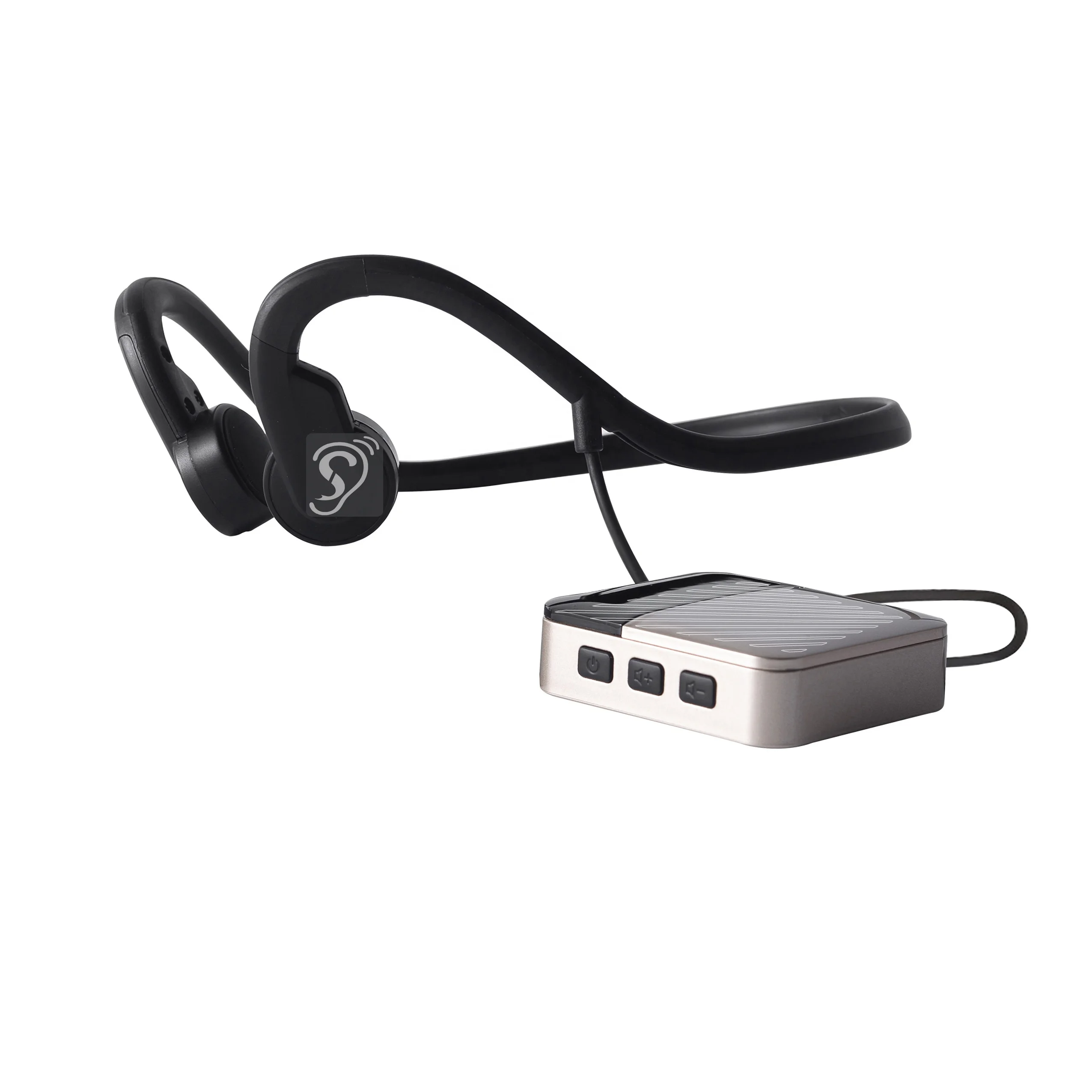 Audio Without Music - Earsmate aparelho auditivo de condução óssea
