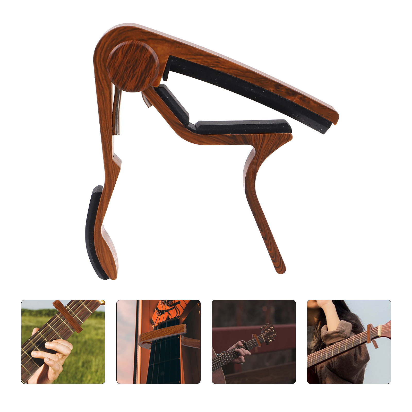 Guitar Capo Clip - Capo de Guitarra de Metal em