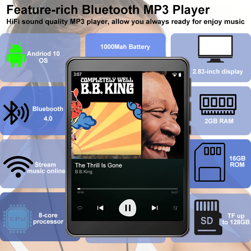 Audio Music To Download - Reprodutor de MP3 WiFi Android 10