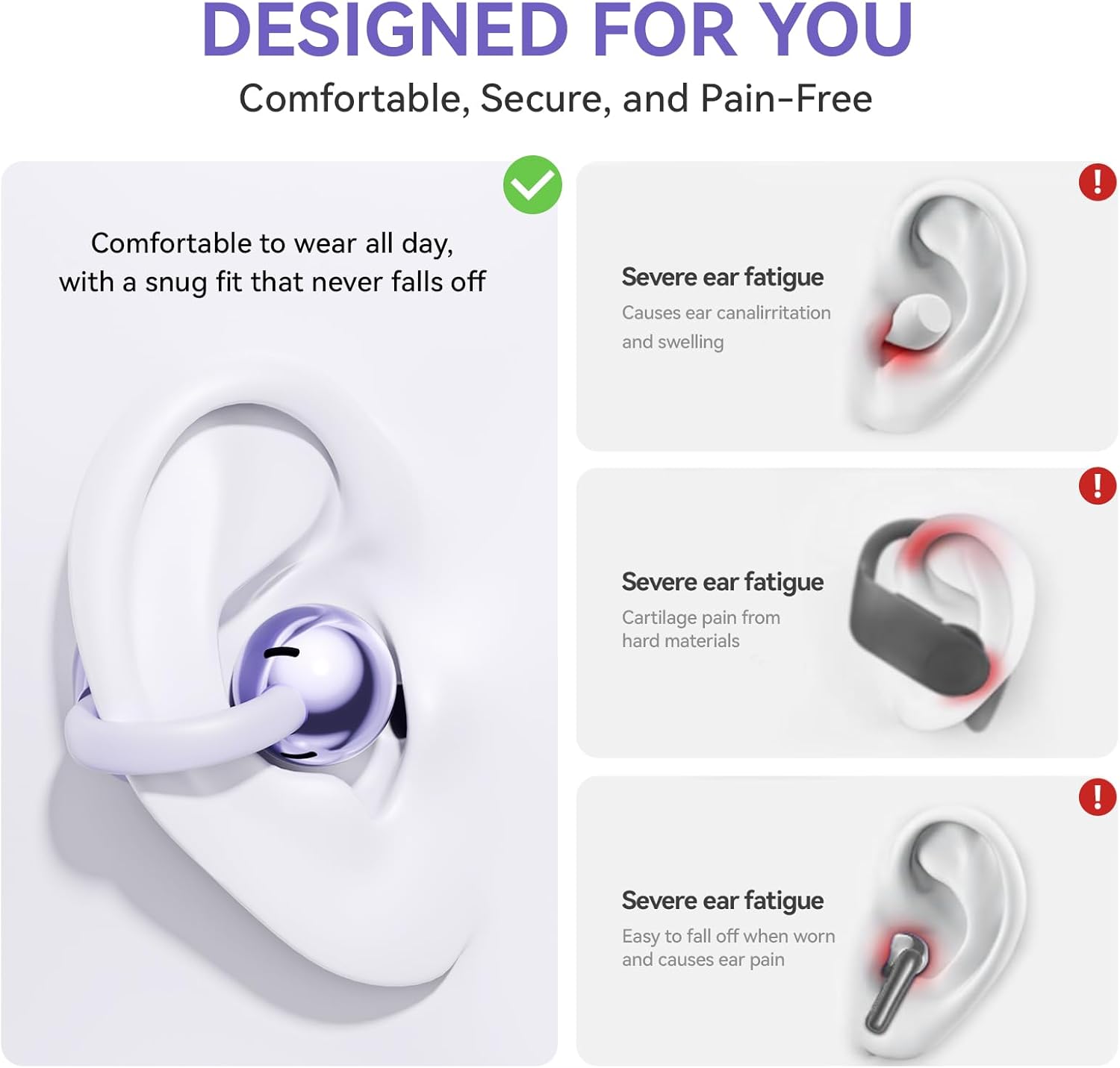 Fones de Ouvido Bluetooth Sem  - Contact Pickup Mic avaliação e preço
