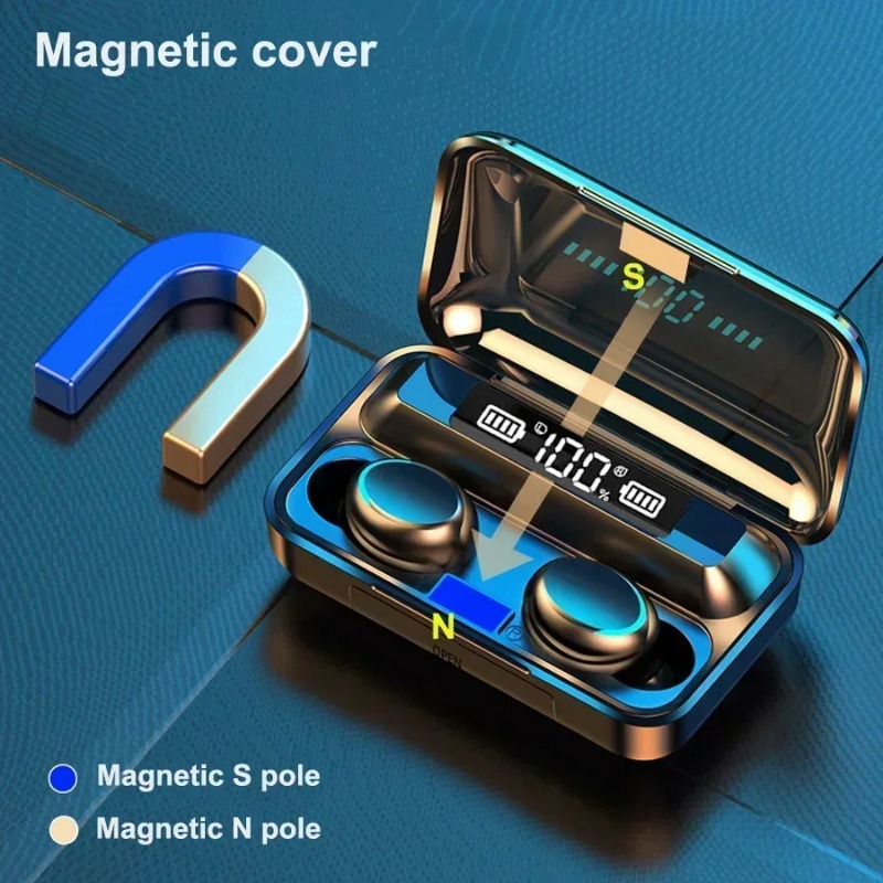 Fones de Ouvido Bluetooth F9,  - Contact Pickup Mic avaliação e preço
