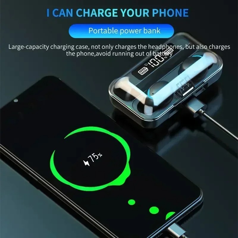 Fones de Ouvido Bluetooth F9,  - Contact Pickup Mic avaliação e preço