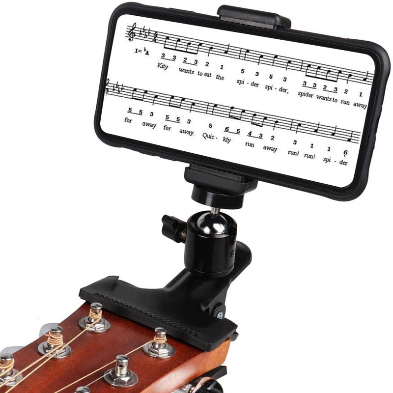 Suporte ajustável do telefone  - Guitar Capo Clip avaliação e preço