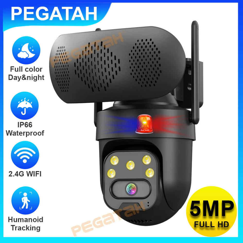 Câmera IP de 5MP externa 2.4G  - Audiovision Music Player avaliação e preço