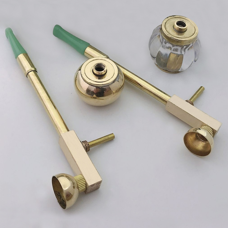 Narguilé de Latão com Filtro p - Trombone Mouthpiece avaliação e preço
