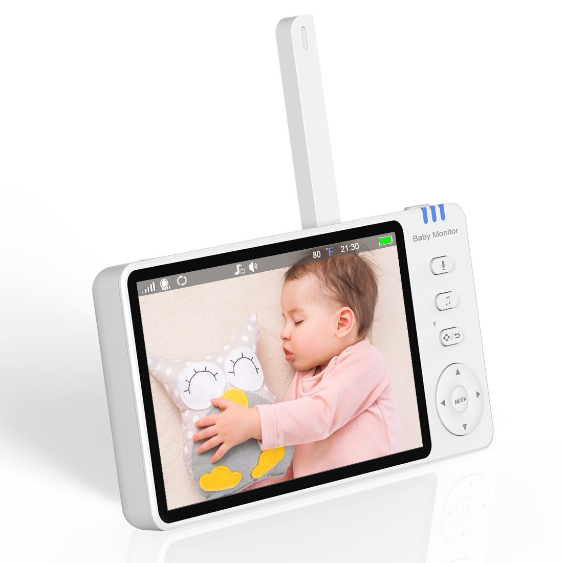 720P HD Vídeo Sem Fio Bebê 5.0 - Audiovision Music Player avaliação e preço