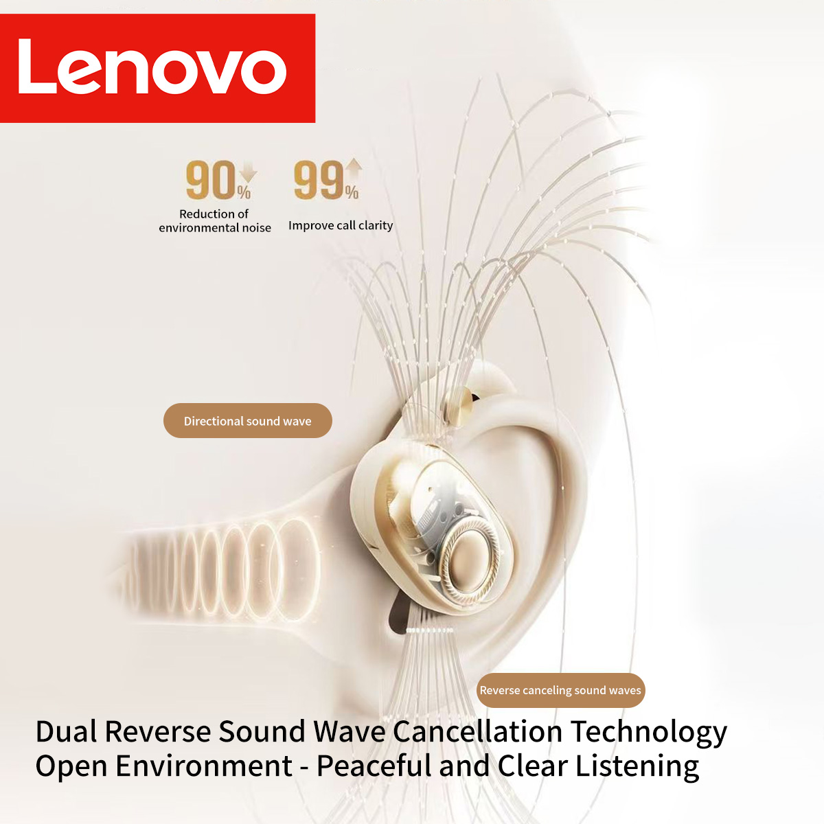 Fones de Ouvido Lenovo EA366 c - Contact Pickup Mic avaliação e preço
