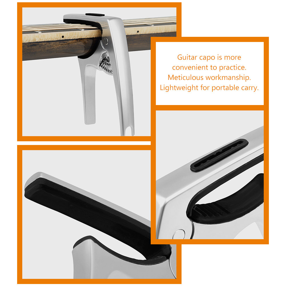 Capotraste de Metal para Guita - Guitar Capo Clip avaliação e preço