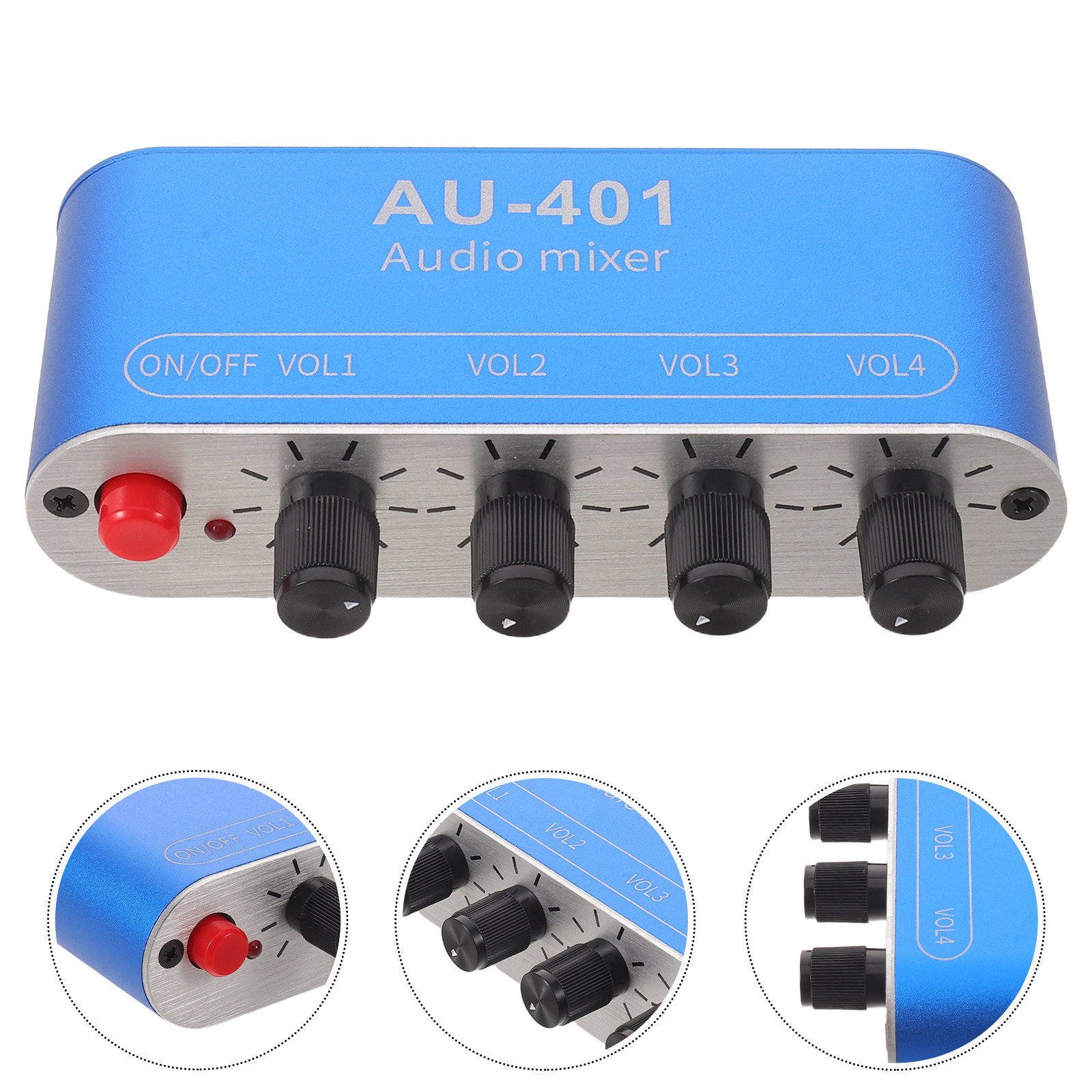 Mixer de Áudio Compacto de 4 C - Audio Music Original avaliação e preço