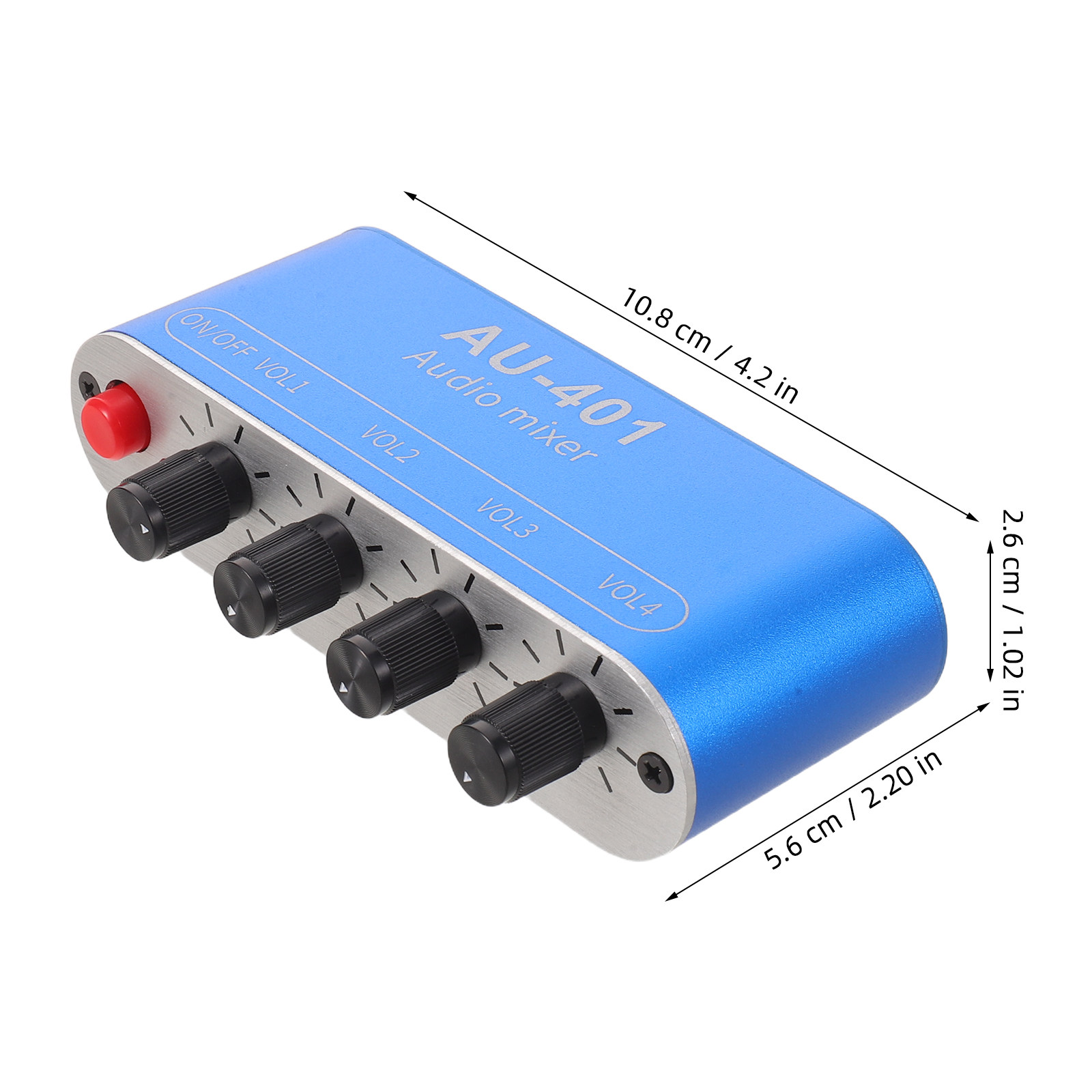 Mixer de Áudio Compacto de 4 C - Audio Music Original avaliação e preço