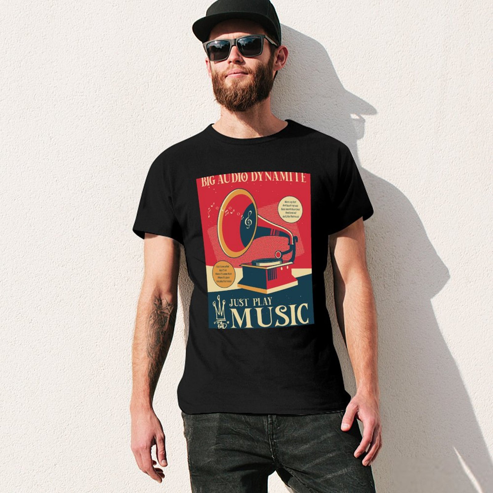 Camiseta Just Play Music - Big - Audio Music Com avaliação e preço