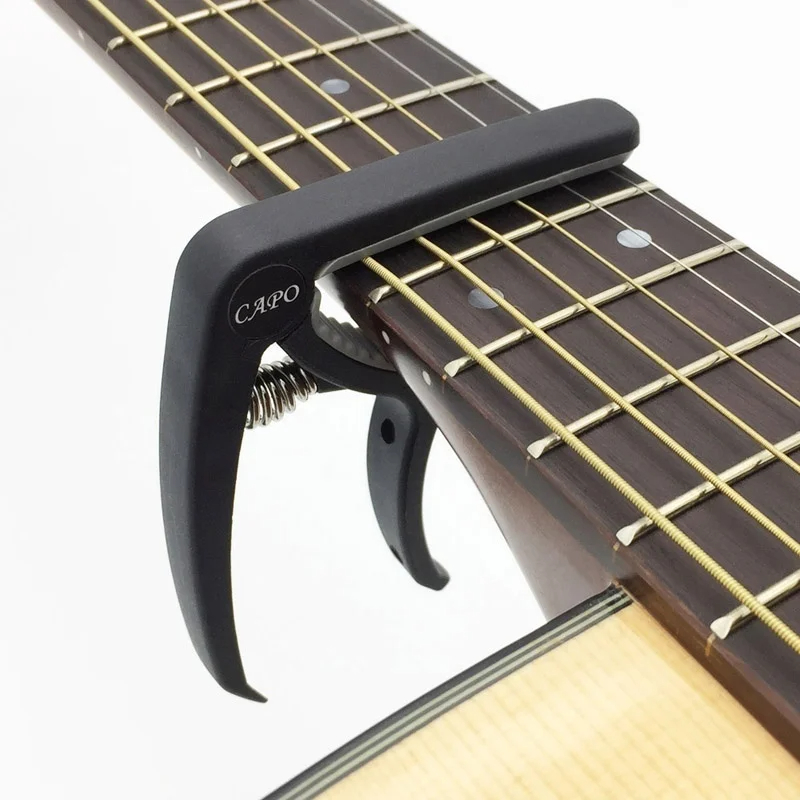 Capo de guitarra de plástico p - Guitar Capo Clip avaliação e preço
