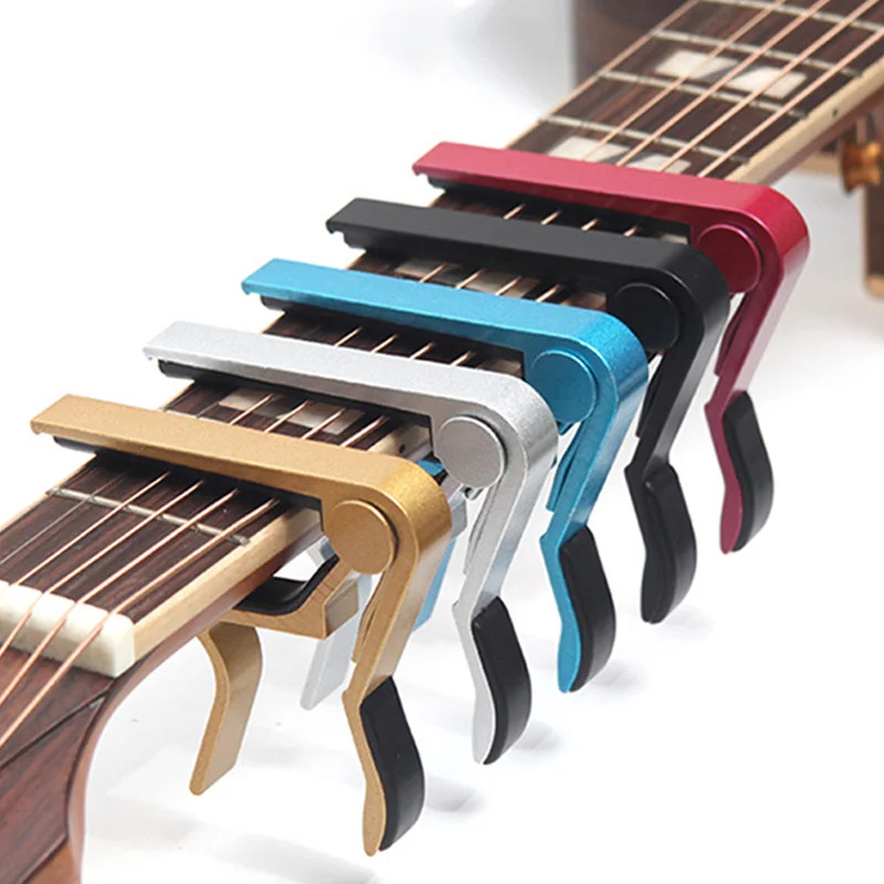 1/2 pçs capo de guitarra para  - Guitar Capo Clip avaliação e preço