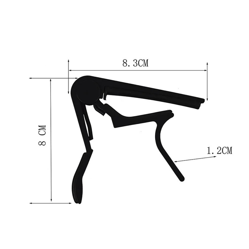 1/2 pçs capo de guitarra para  - Guitar Capo Clip avaliação e preço