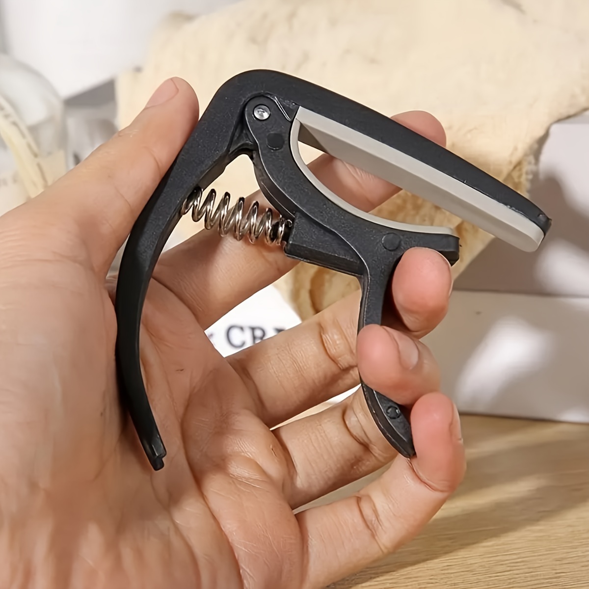 Capotraste de Madeira Durável  - Guitar Capo Clip avaliação e preço