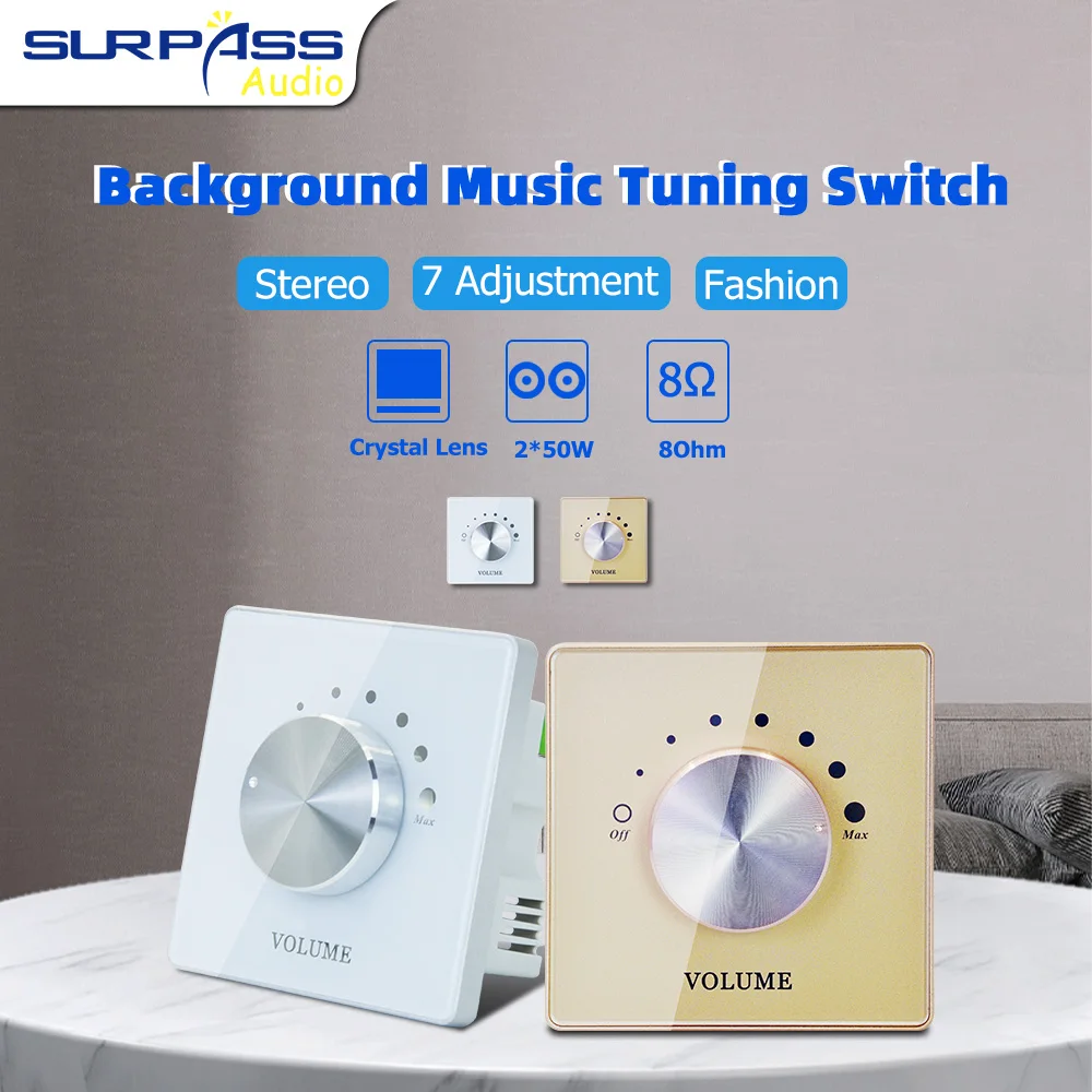 Controlador de Volume para Amp - Audio Music Grading avaliação e preço