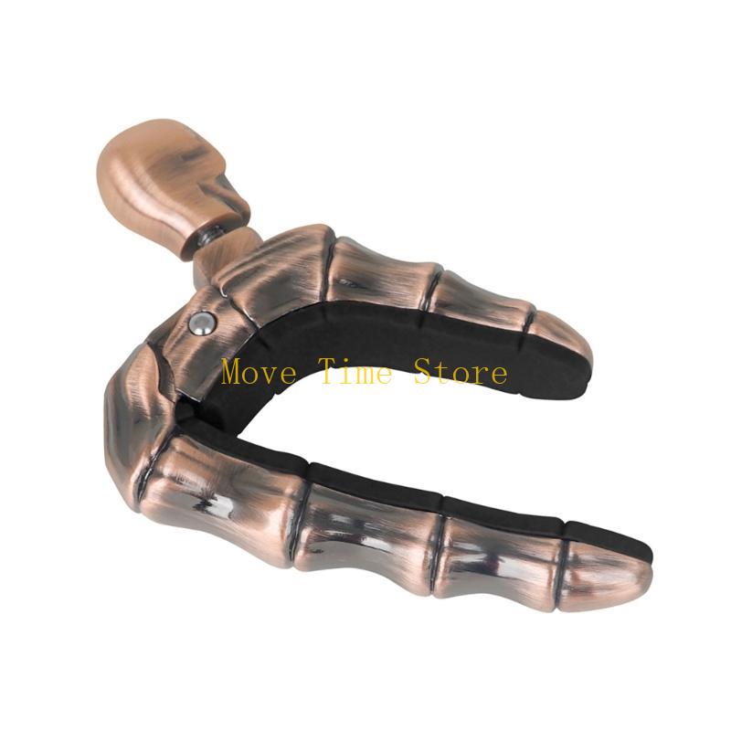 92ME Guitar Tuning Clamp Skull - Guitar Capo Clip avaliação e preço