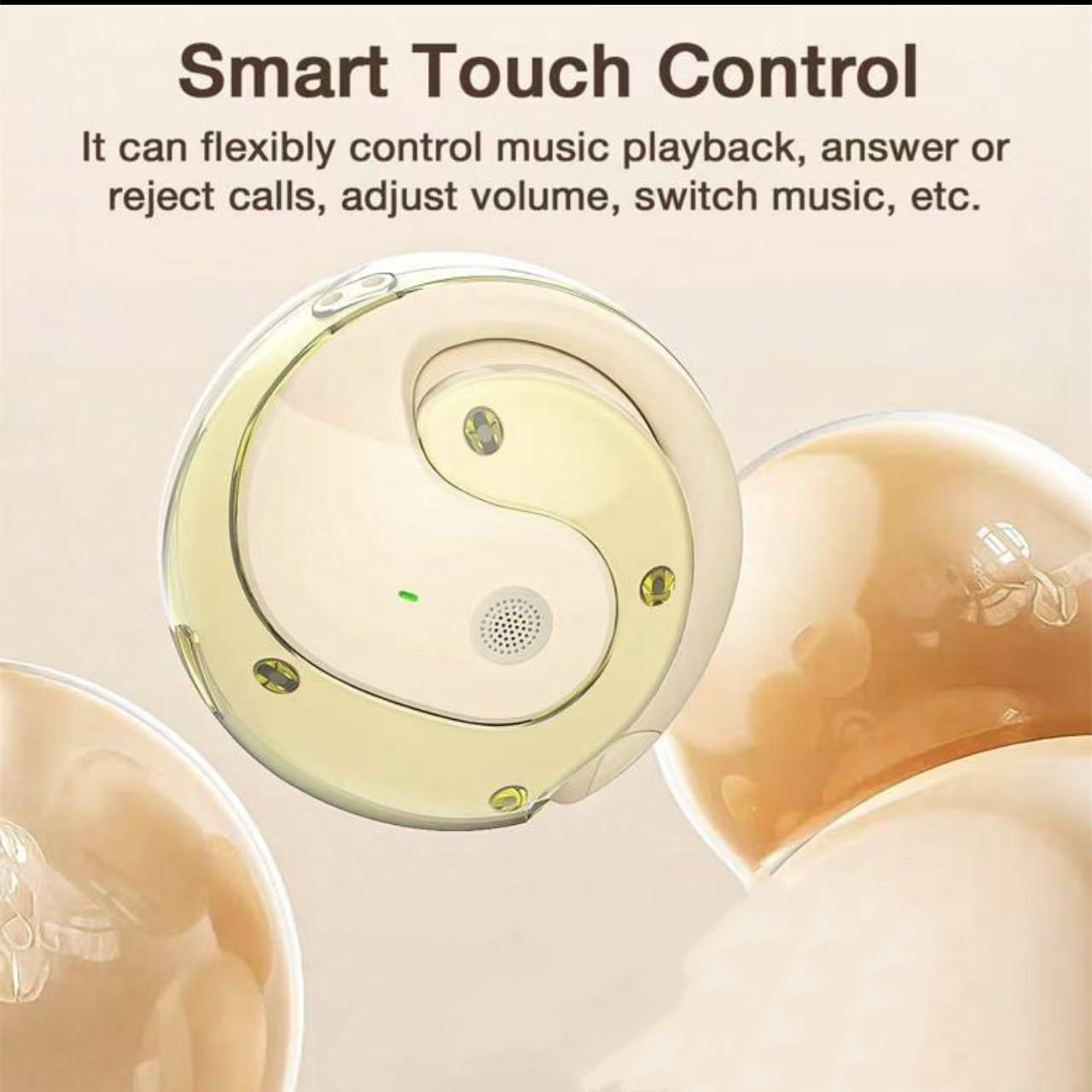 Fones de ouvido sem fio confor - Contact Pickup Mic avaliação e preço