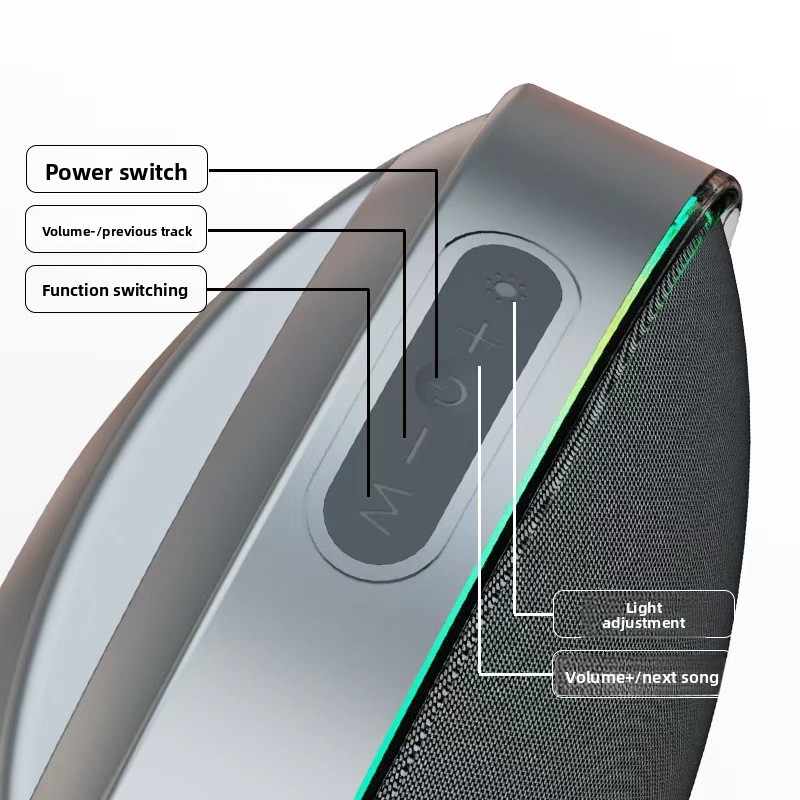 Caixa de Som Bluetooth MW Audi - Audio Music Com avaliação e preço