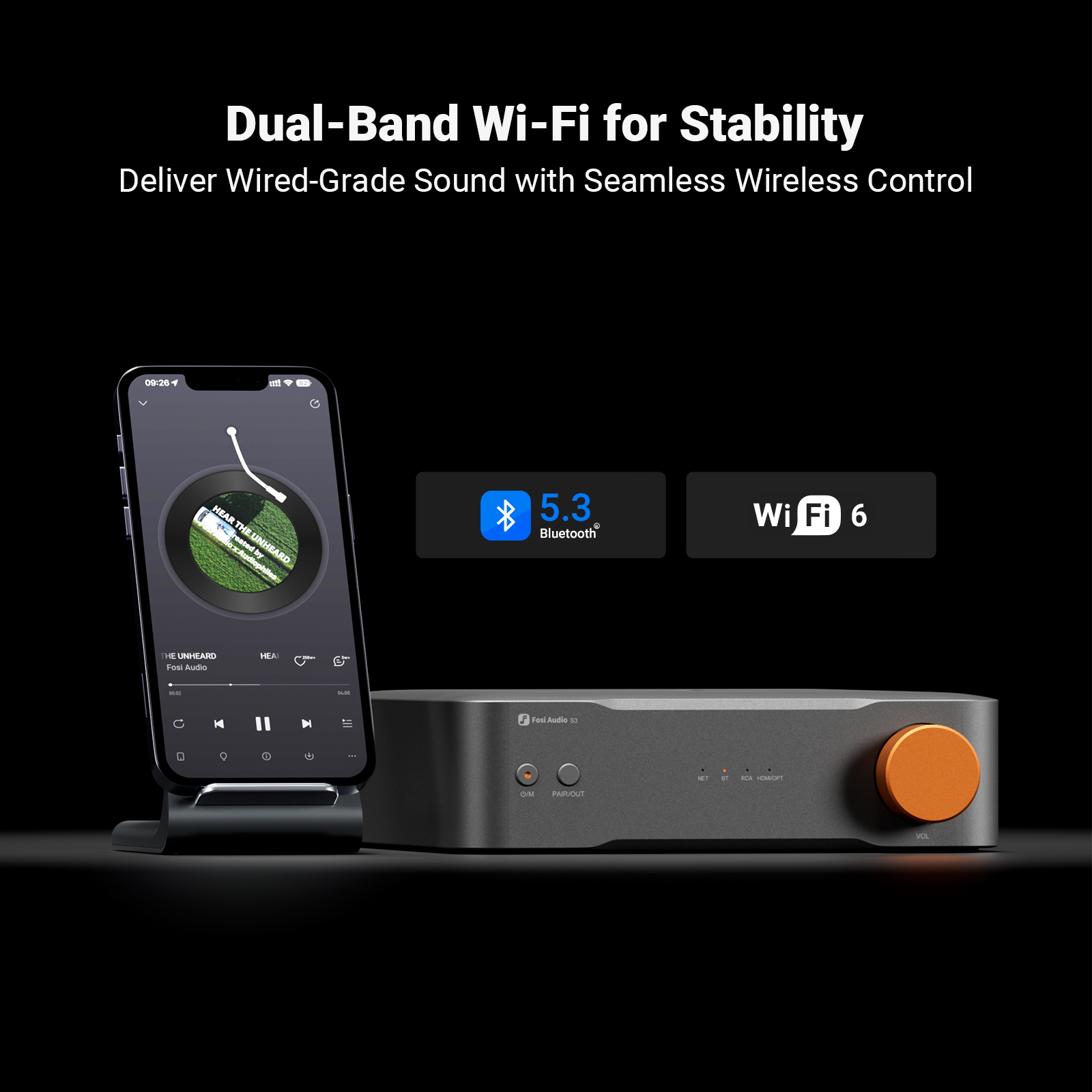 Fosi Audio S3 HiFi Music Strea - Audio Music Google avaliação e preço