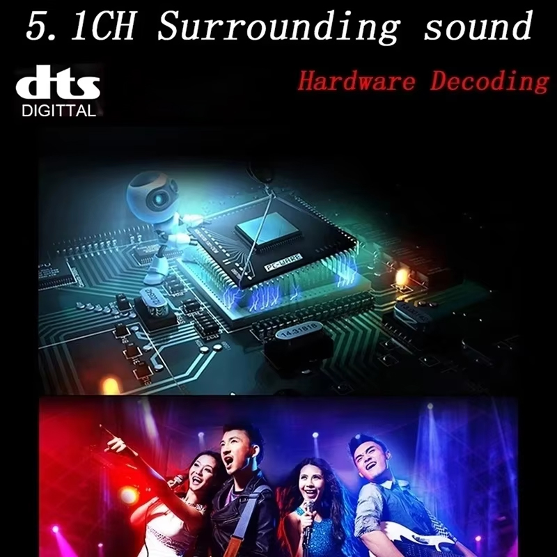 DTS AC3 5.1 Audio Decoder Conv - Audio Music Com avaliação e preço
