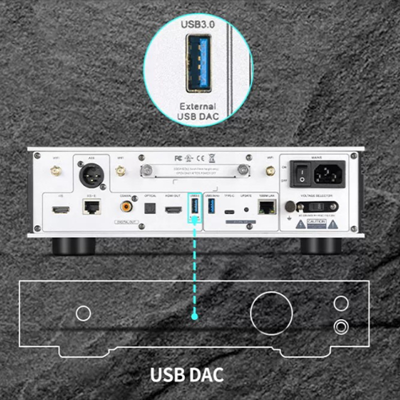 Streamer de música sem fio hi- - Audio Without Music avaliação e preço