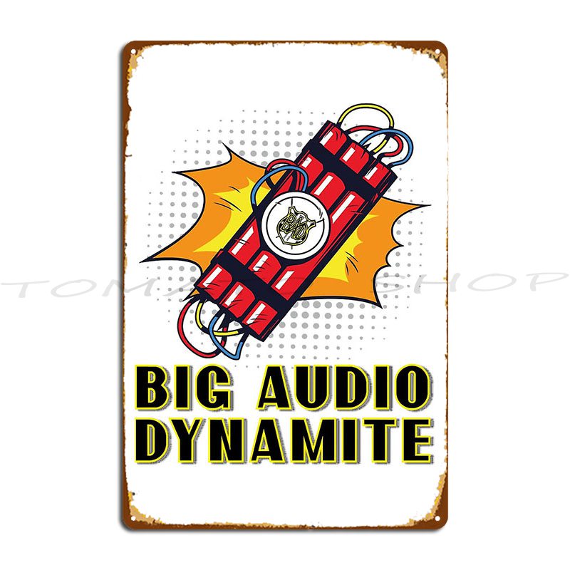Placa de Metal Impressa Decora - Audio Music Com avaliação e preço