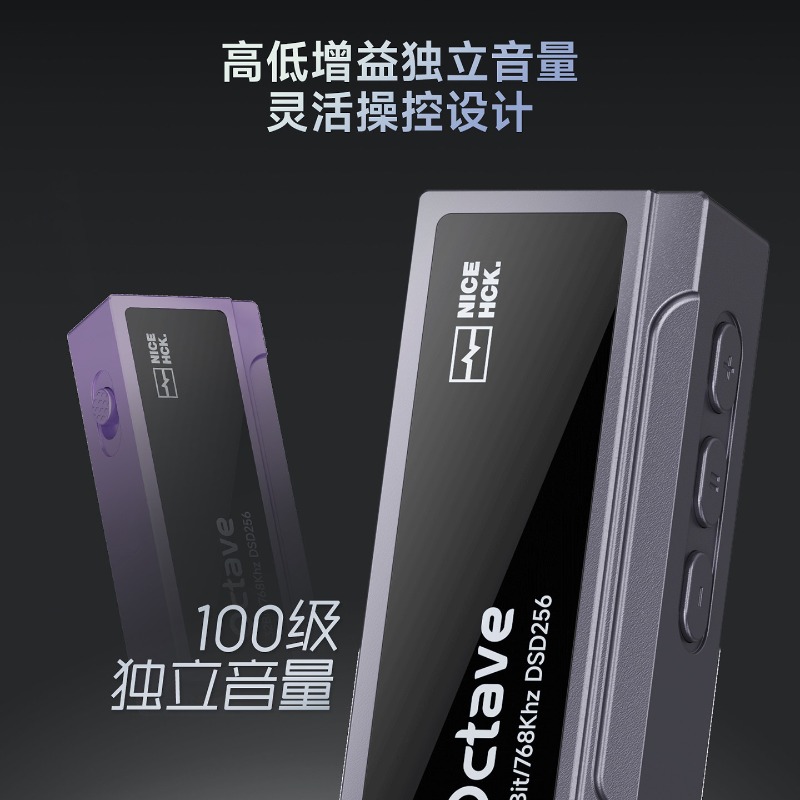 NICEHCK Octave DAC Portátil co - Audio Music Grading avaliação e preço
