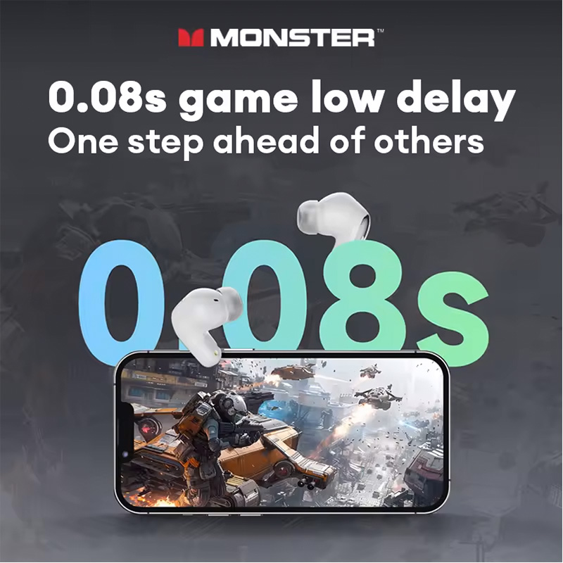 Monster gaming fones de ouvido - Contact Pickup Mic avaliação e preço