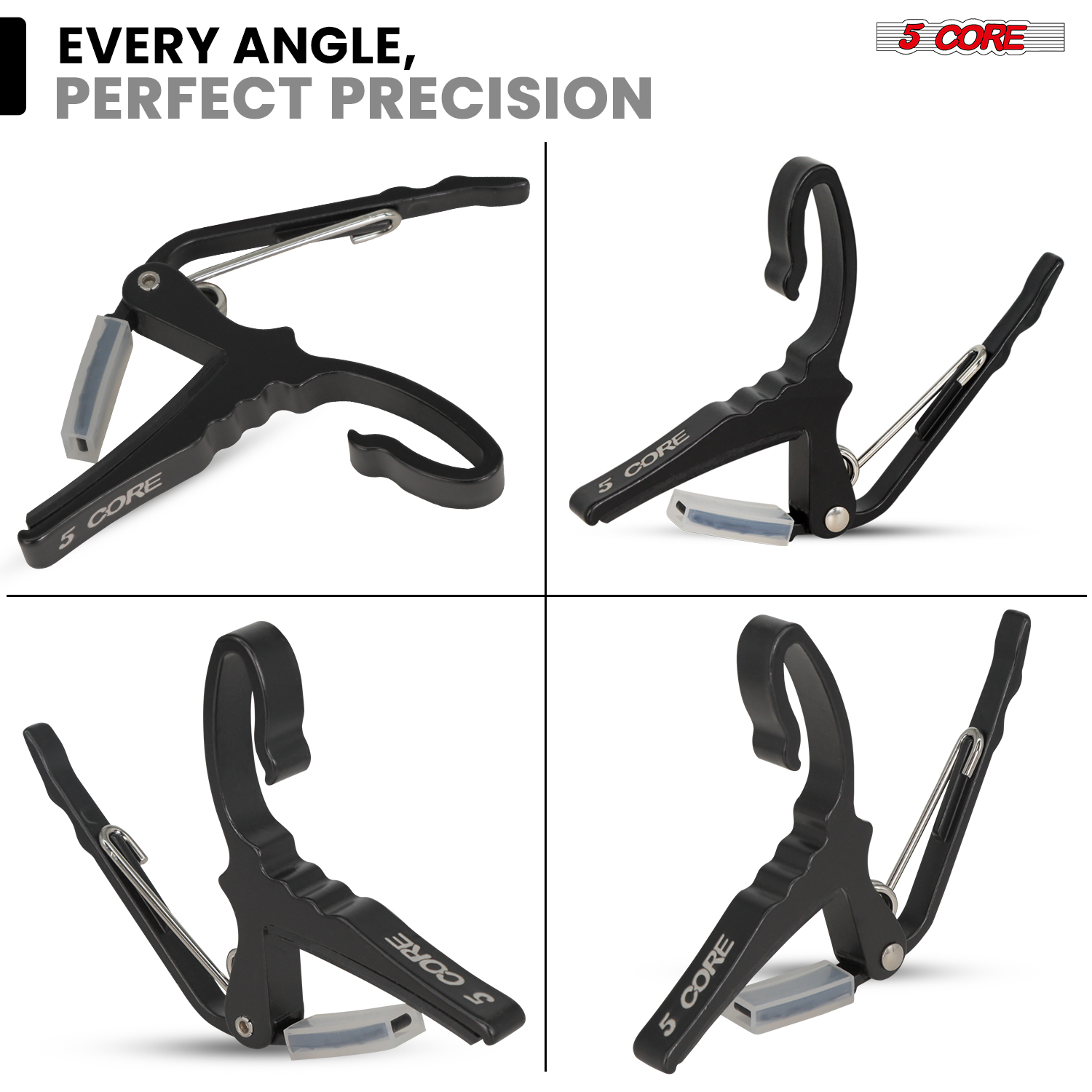 Capotraste de Guitarra de 5 Co - Guitar Capo Clip avaliação e preço
